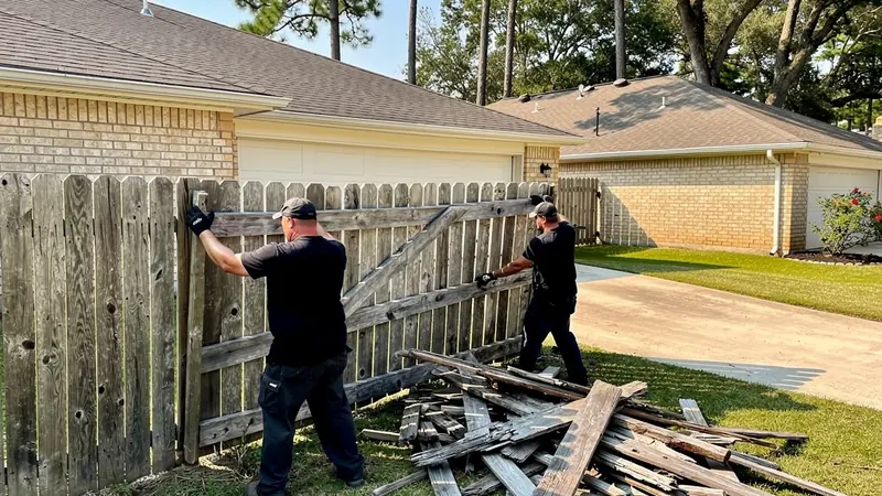 Fence Removal in Tomball, TX