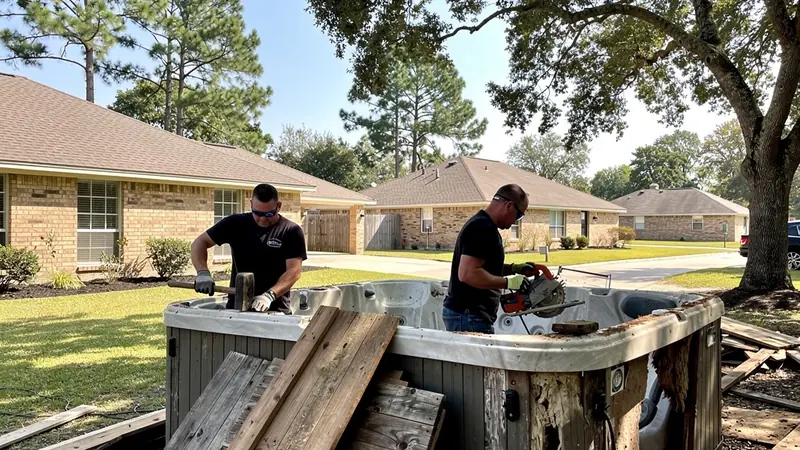 Hot Tub Removal in Tomball, TX
