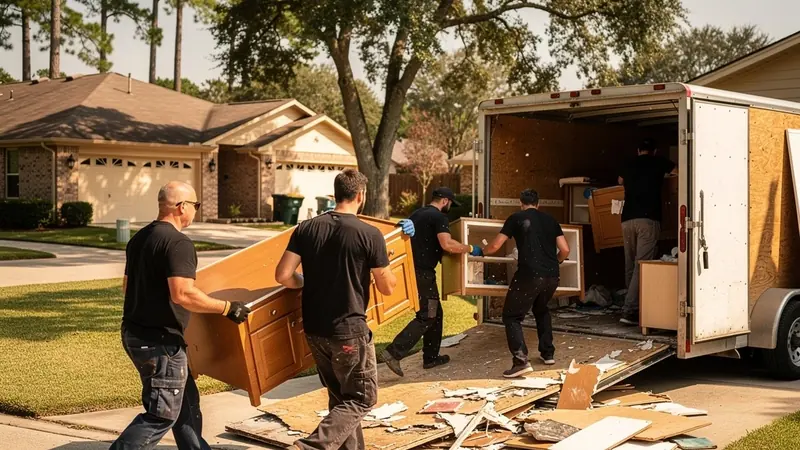 Remodeling Debris Removal in Tomball, TX